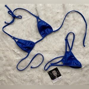 Blue Bikini by Bizzy B